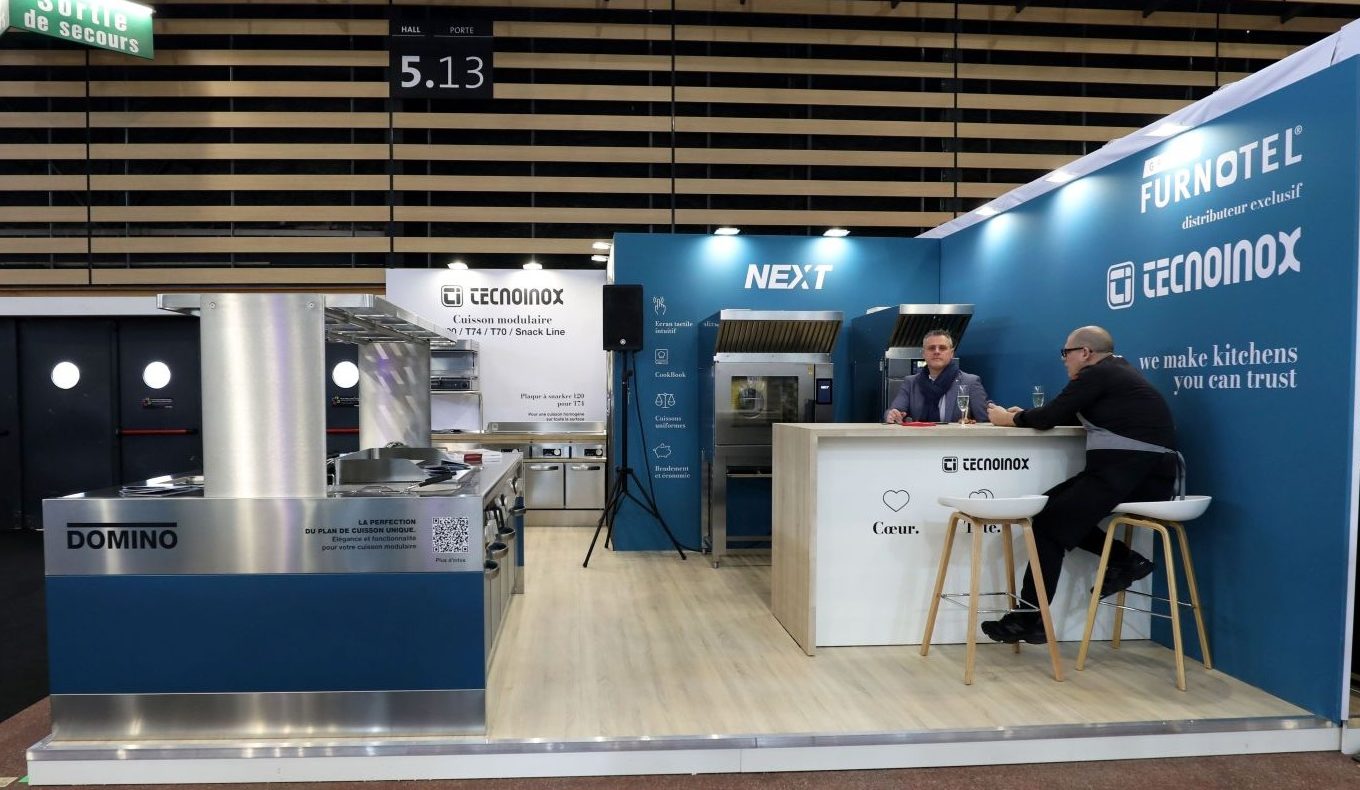 Stand Technoinox sur mesure au salon Sirha 2025 — Groupe Pallas standiste — [XXm²]
