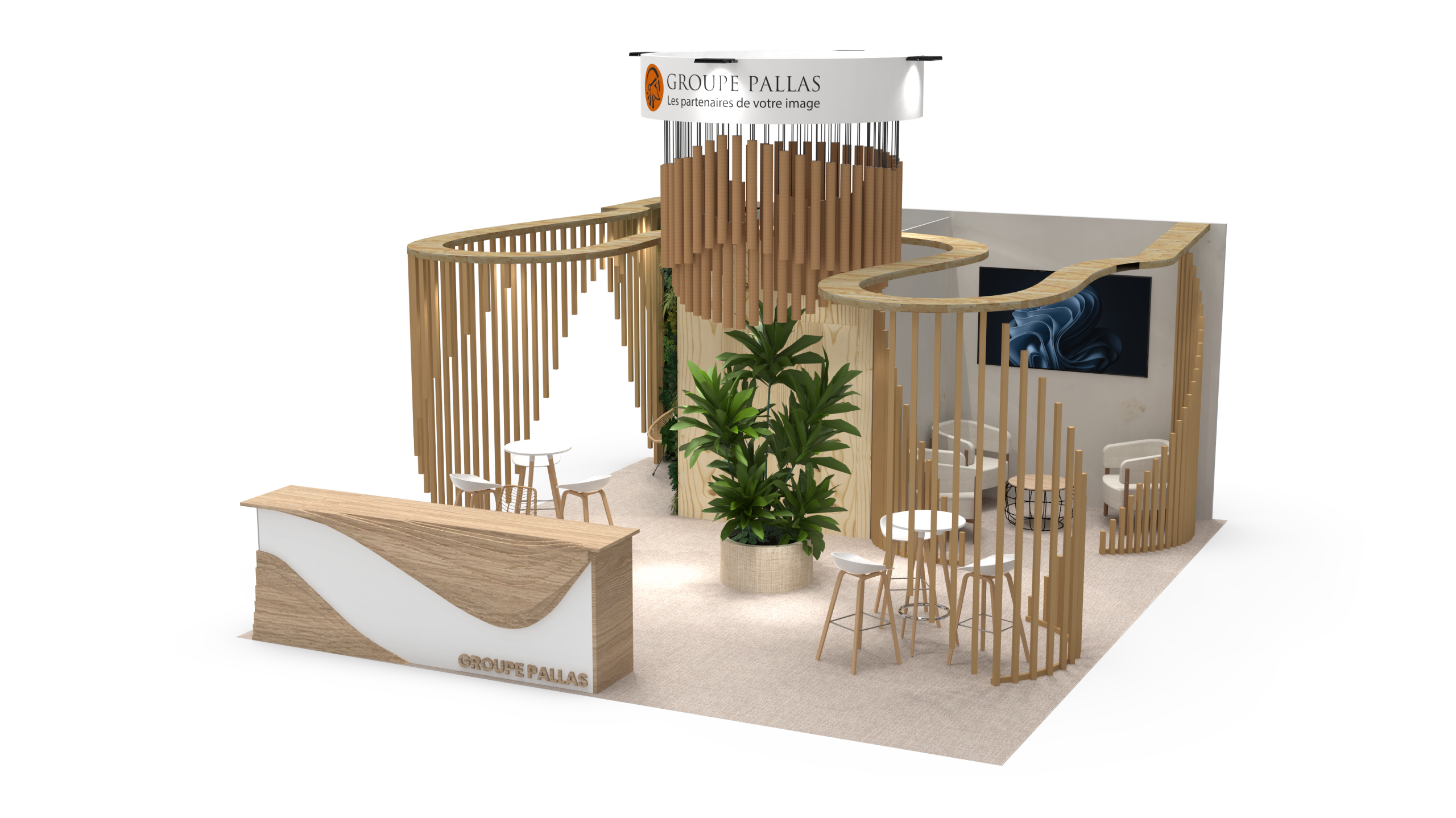 Stand sur mesure éco responsable