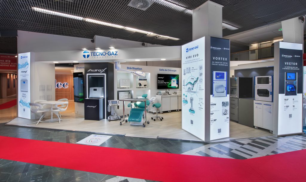 Stand sur mesure 27 m2, Tecno Gaz