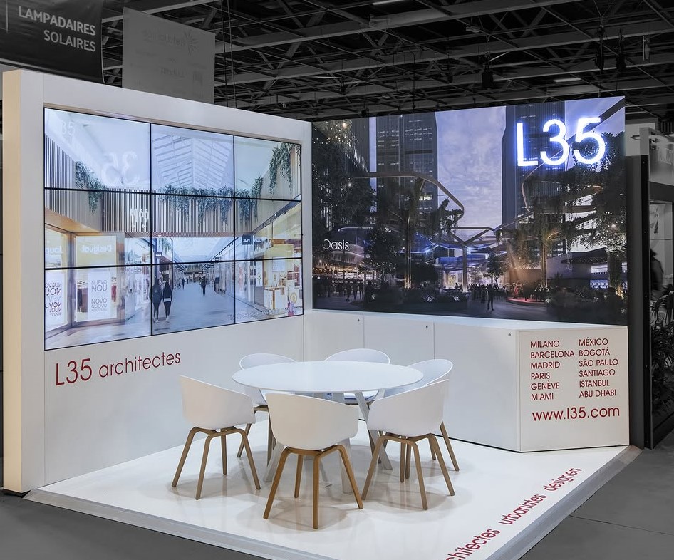 Stand design architectes L35