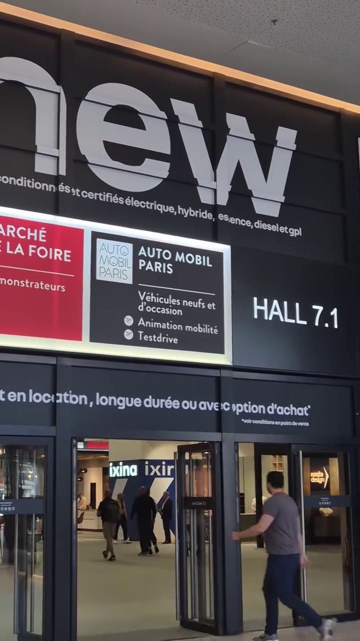 Hall 7 porte de Versailles parc des expositions