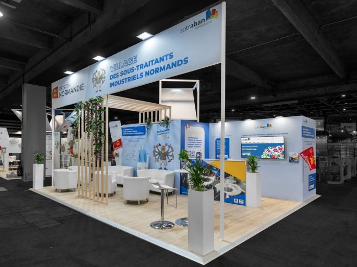Stand sur mesure Sotraban — Global Industrie Paris Nord Villepinte