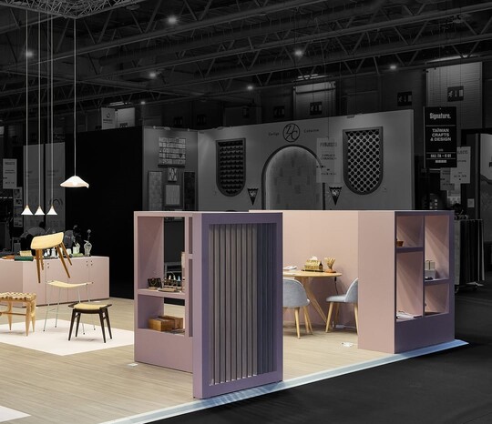 Stand sur mesure mobilier et Habitat TAIWAN CRAFTS & DESIGN