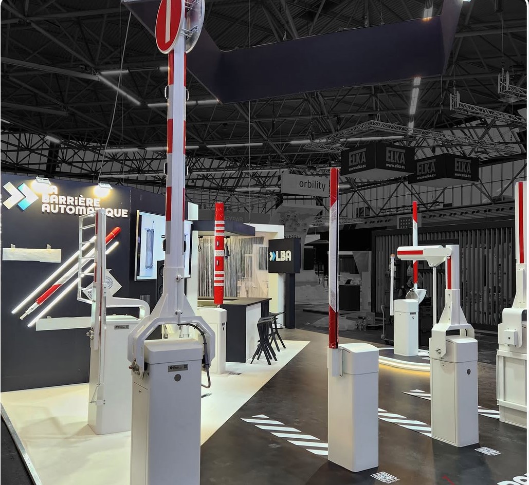 Stand industriel et sécurité grand format salon B2B Groupe Pallas