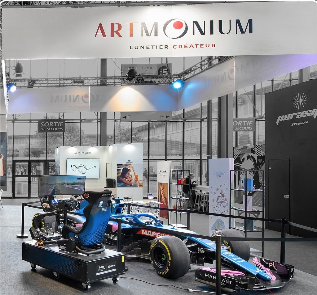 Stand grand format expérientiel salon Villepinte Groupe Pallas