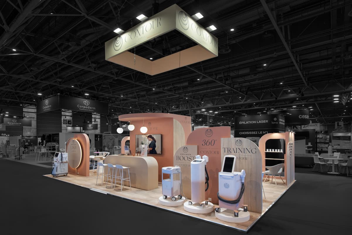 Stand sur mesure Contour — Nouvelle Esthétique Porte de Versailles