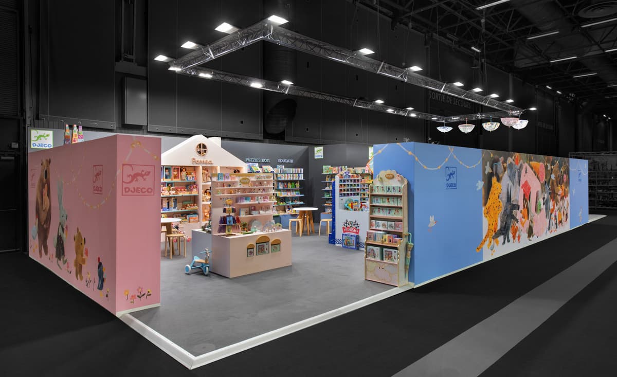 Stand sur mesure Djeco — Maison & Objet Paris Nord Villepinte