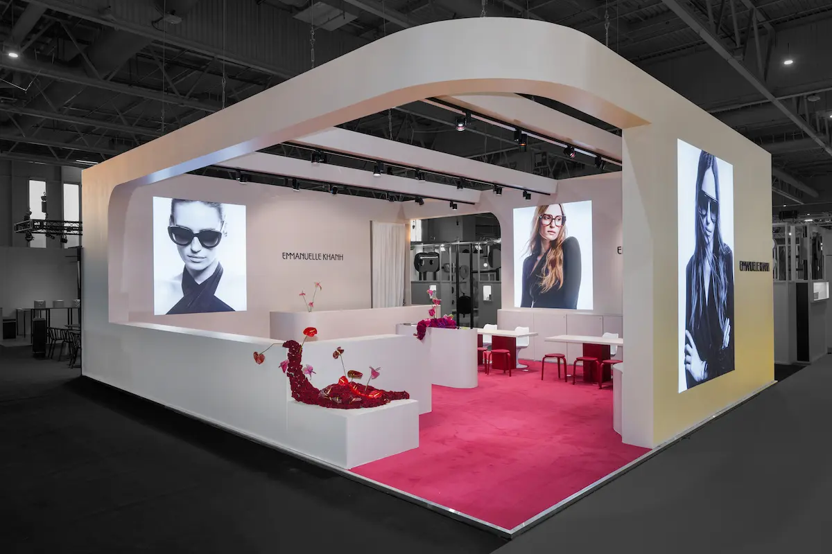 Stand Emmanuelle Khanh SILMO 2024 — Groupe Pallas standiste Paris