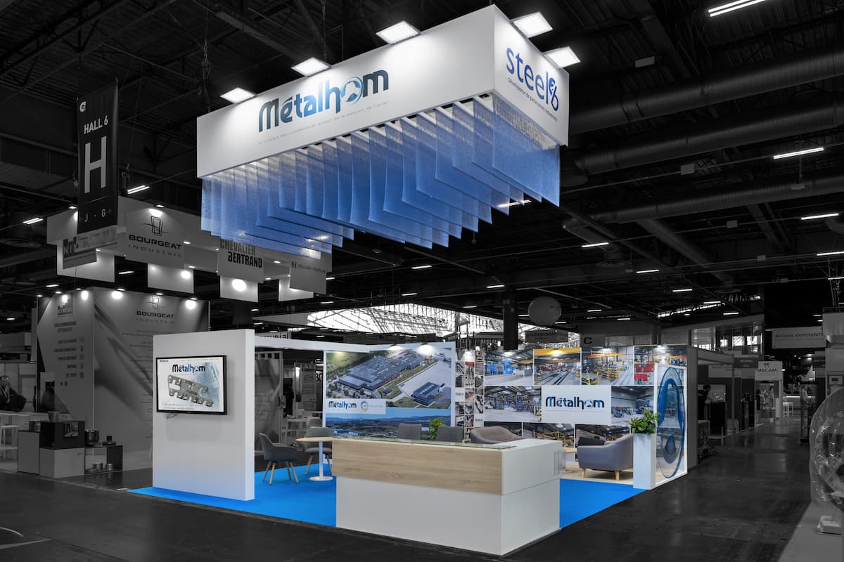 Stand Metalhom salon technique – Groupe Pallas