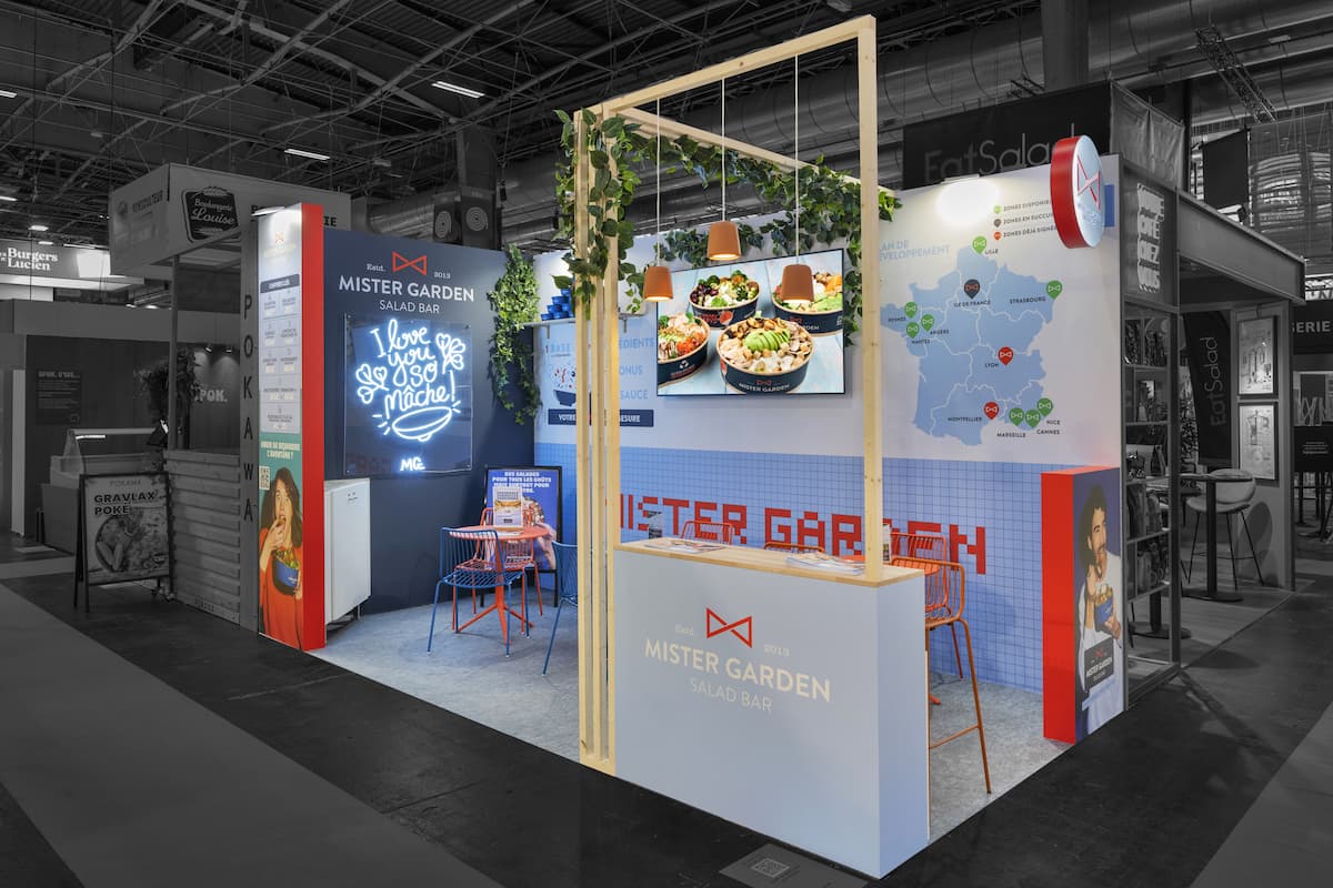 Stand sur mesure Mister Garden — Franchise Expo Porte de Versailles