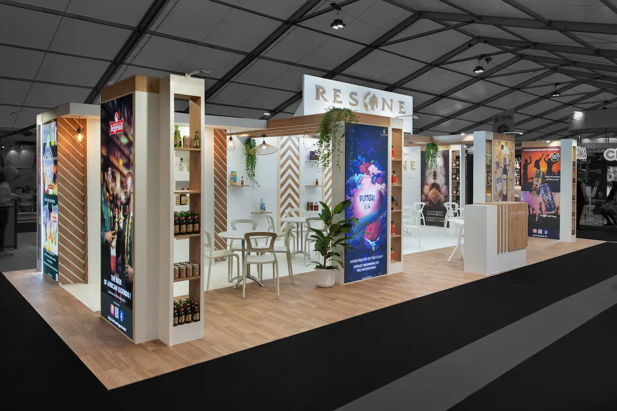 Stand Résone SIAL Paris - Groupe Pallas standiste Paris