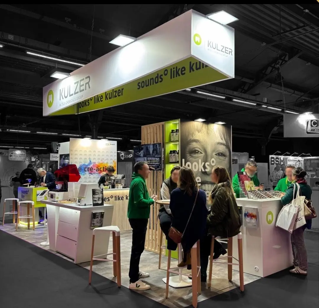 Stand sur mesure Kulzer - Groupe Pallas standiste Paris