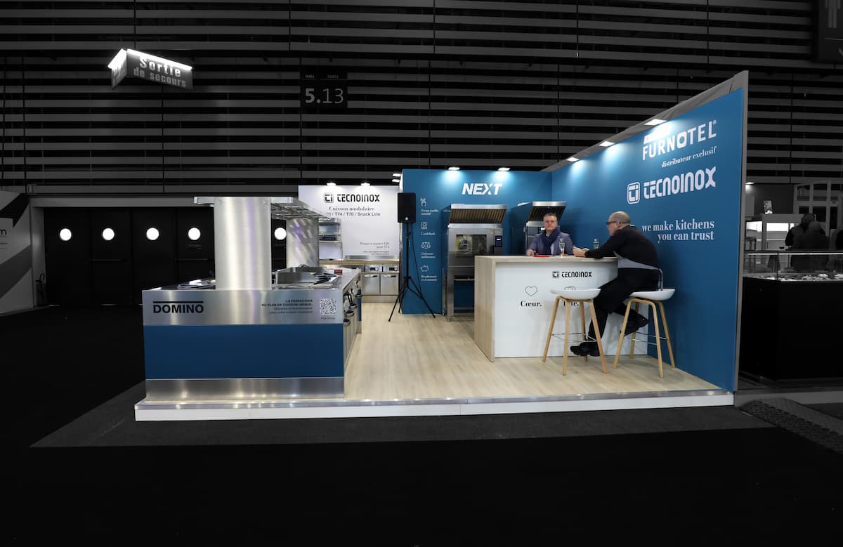 Stand sur mesure Tecnoinox — SIRHA Eurexpo Lyon